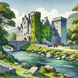 Ontdek Cahir Castle: Een Juweel in het Hart van Ierland